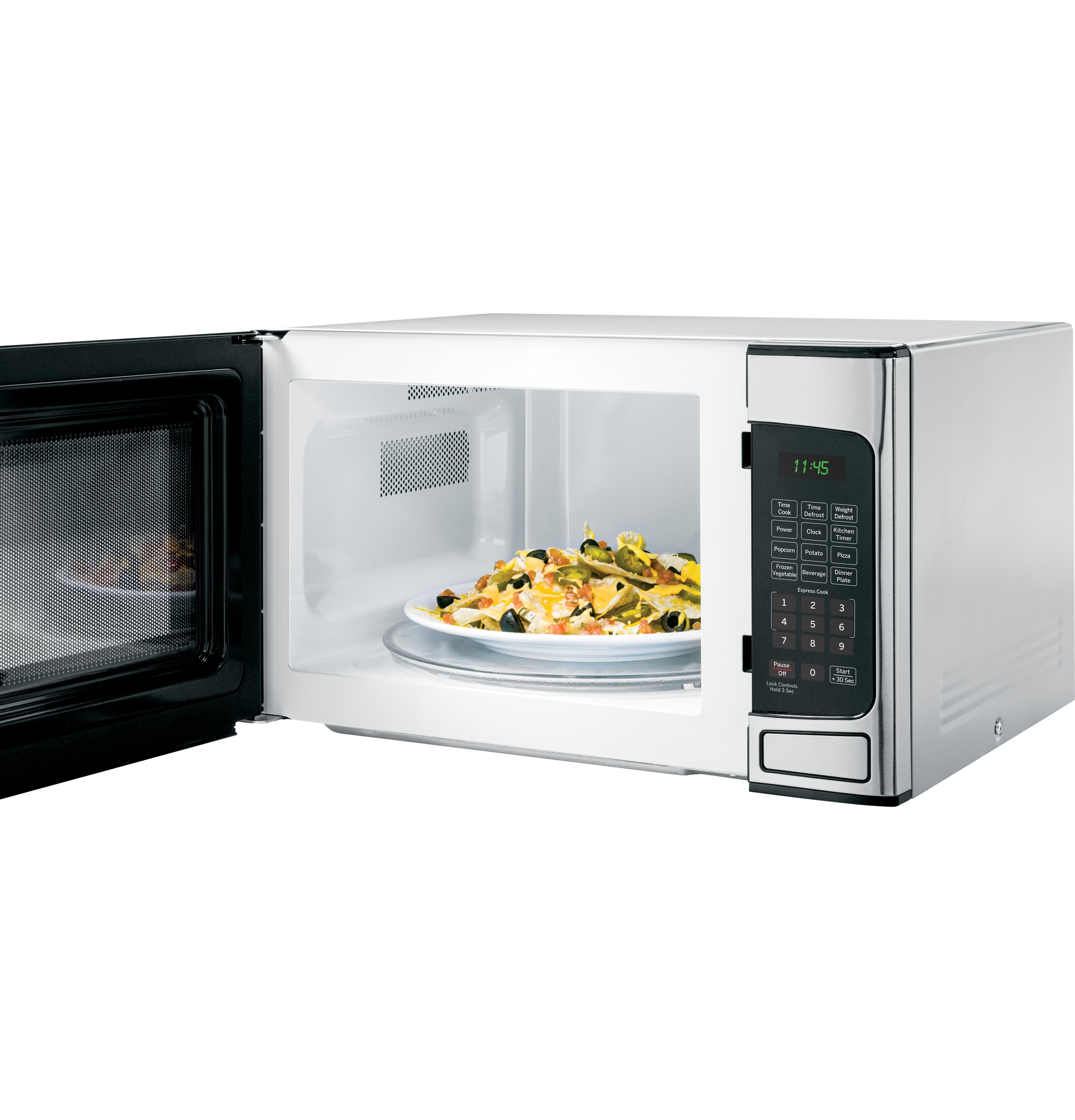 Ge Jes1145shss 1 1 Cu Ft Capacity Countertop Microwave Oven