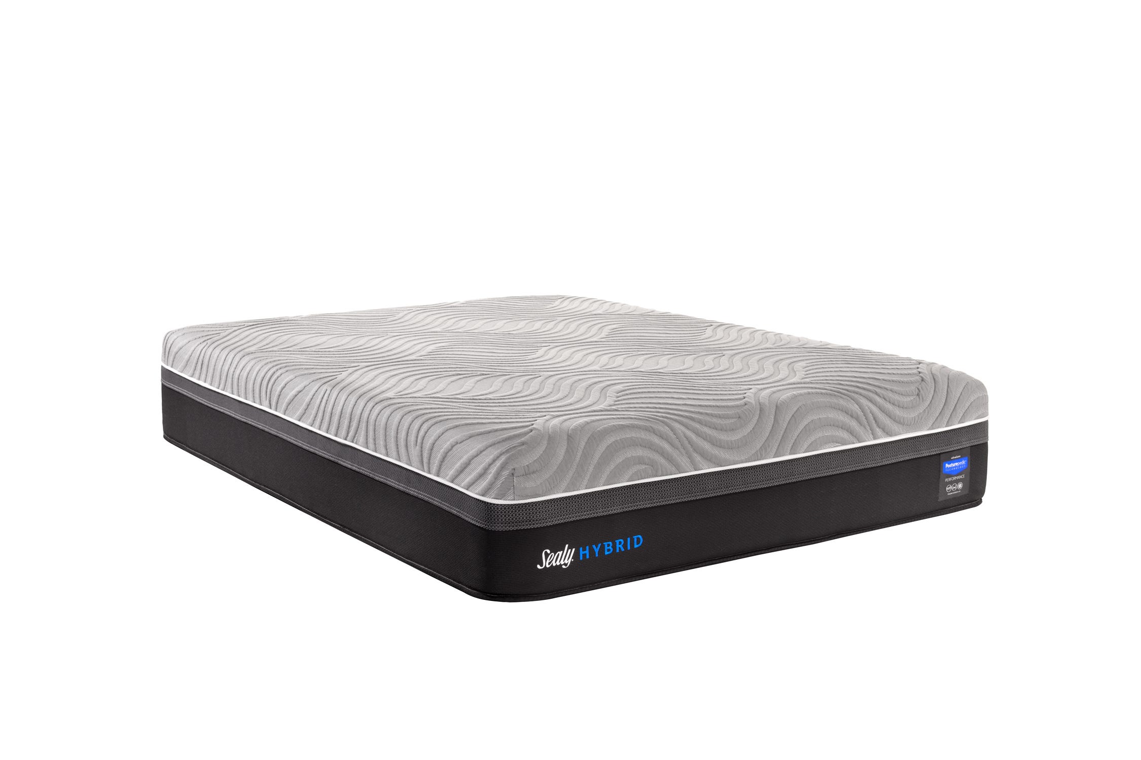 sealy response performance gray cove plush full mattress