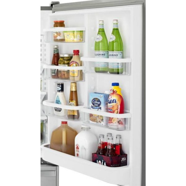 Whirlpool WRB322DMBM Stainless Steel 22 cu ft BottomFreezer